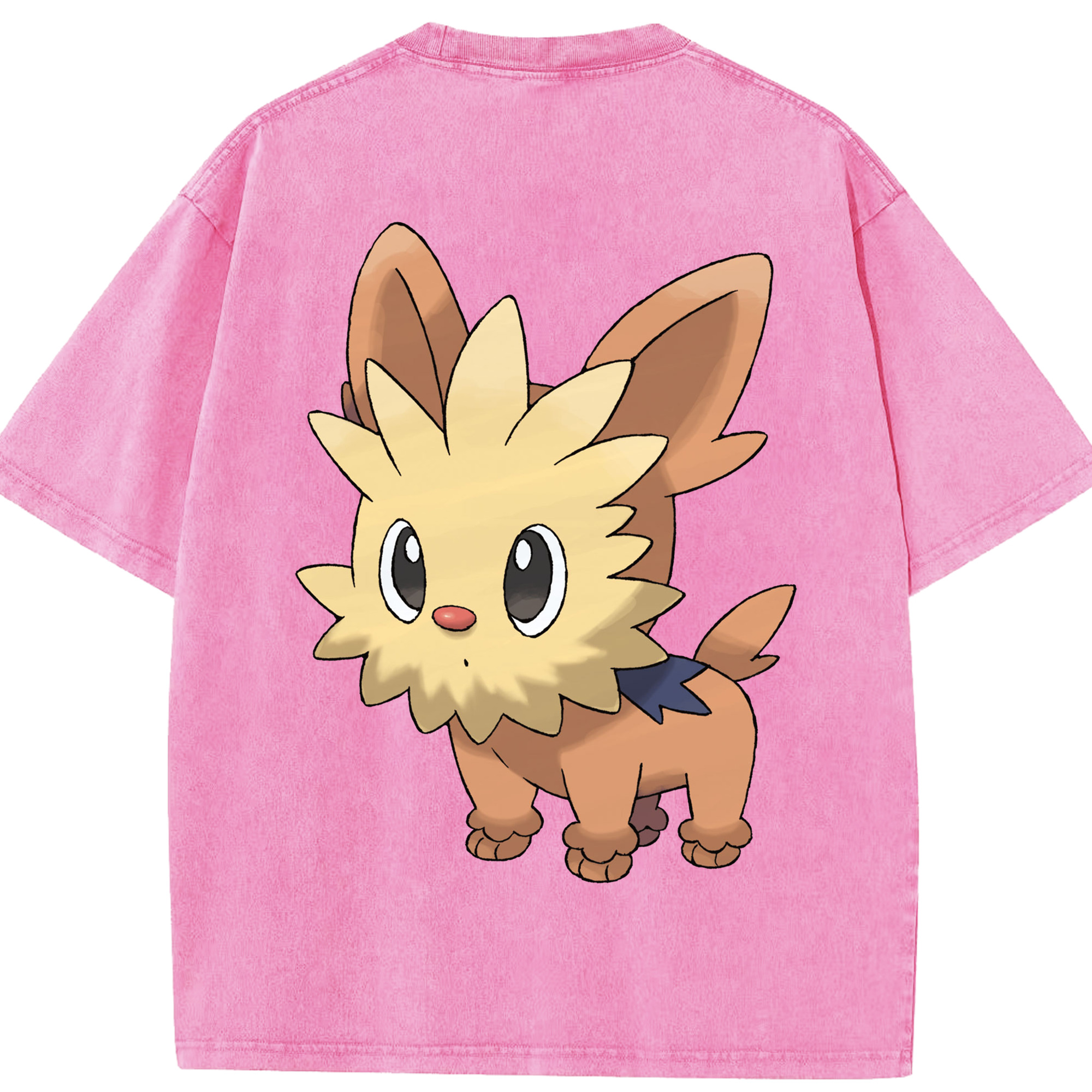 （画像用） ポケットモンスター Pokémon 綿100% ヴィンテージ風 半袖Tシャツ（背面プリント）